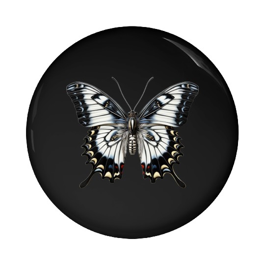 Butterfly Colorful Enchanting Delicate Insects Pin Buttons