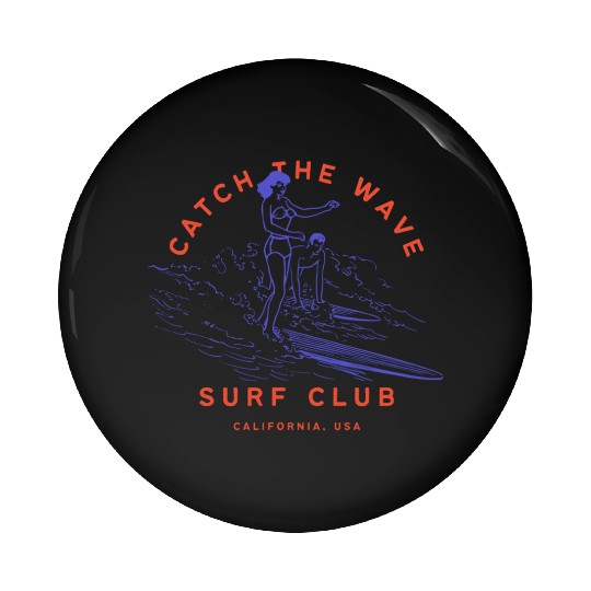 Catch The Wave Pin Buttons
