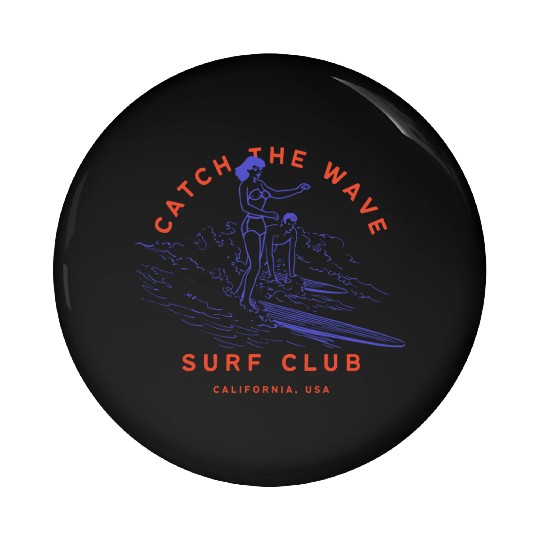 Catch The Wave Pin Buttons