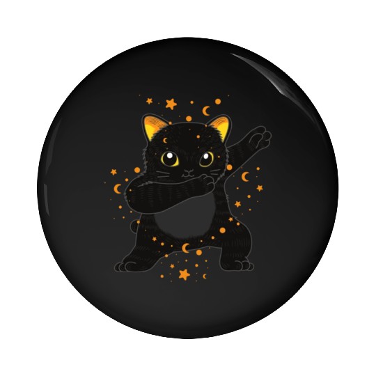 kawaii cat anime japanese retro Pin Buttons