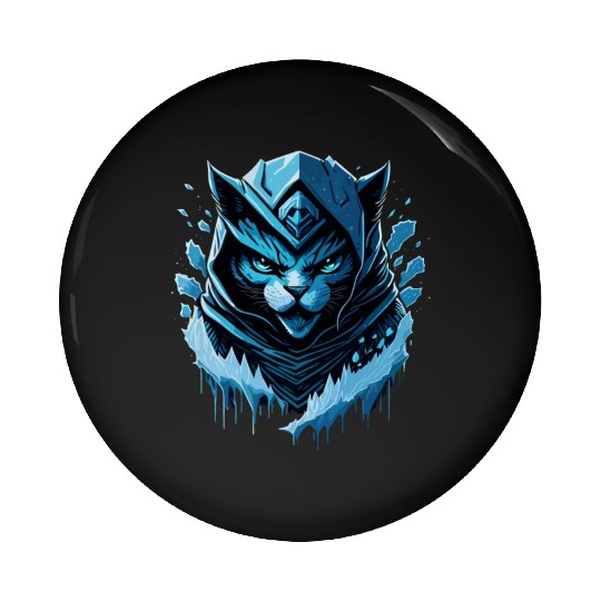 kawaii cat anime japanese retro men women kids Pin Buttons