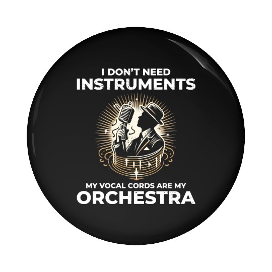 Beatboxing Culture Orchestra Musical Humor Beatbox Pin Buttons