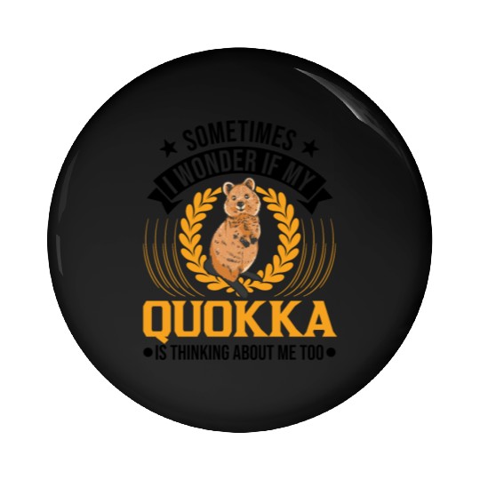 Quokka Gift Short-tailed Kangaroo Pin Buttons