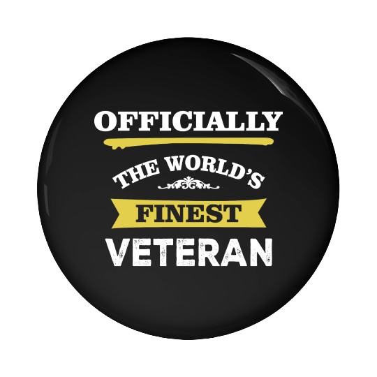 The World's Finest Veteran Pin Buttons