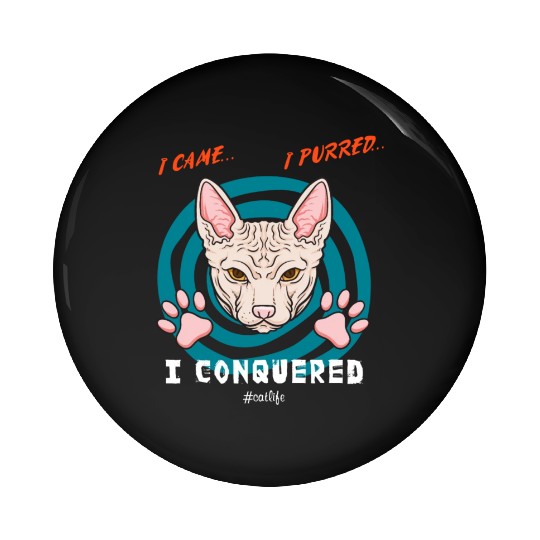 Cute kawaii cat Pin Buttons