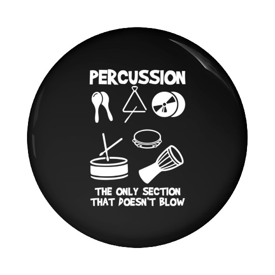 Drummer Marching Band Orchestra Percussion Pin Buttons