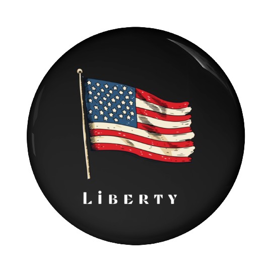 Liberty Pin Buttons