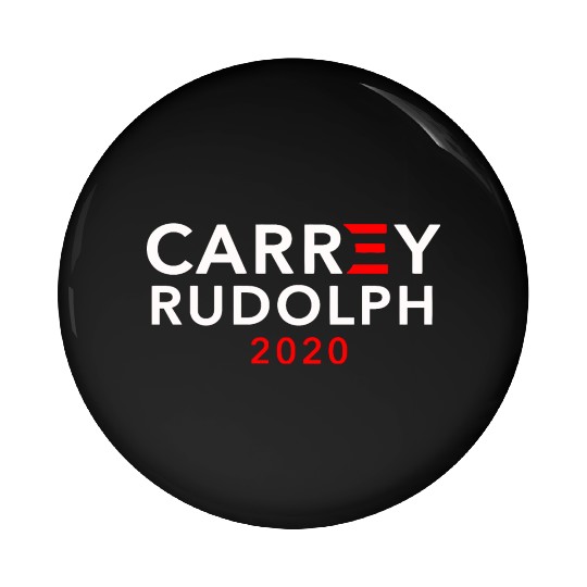 CARREY RUDOLPH 2020 Pin Buttons