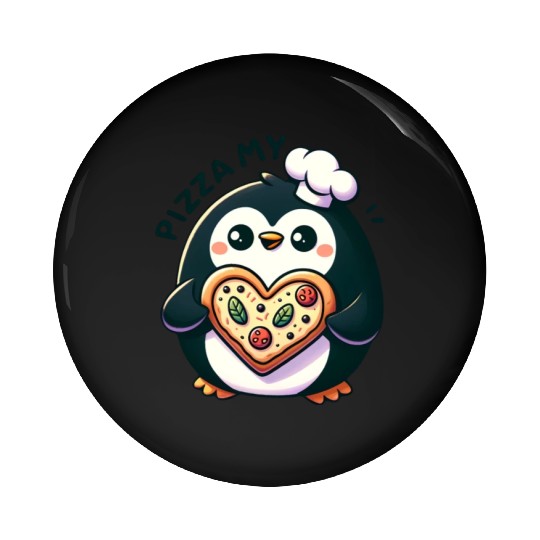 Pizza My Heart - Cheesy Love Pin Buttons