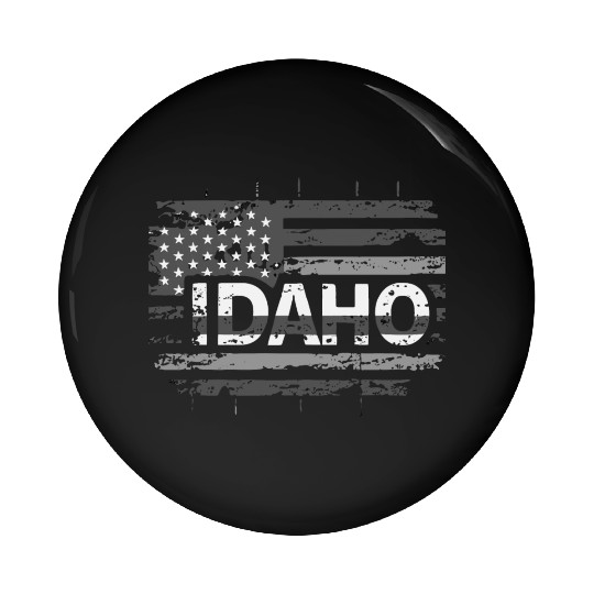 Gem State Glory IDAHO STATE Pin Buttons