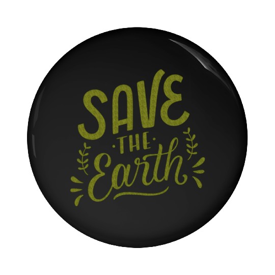 SAVE THE EARTH Pin Buttons