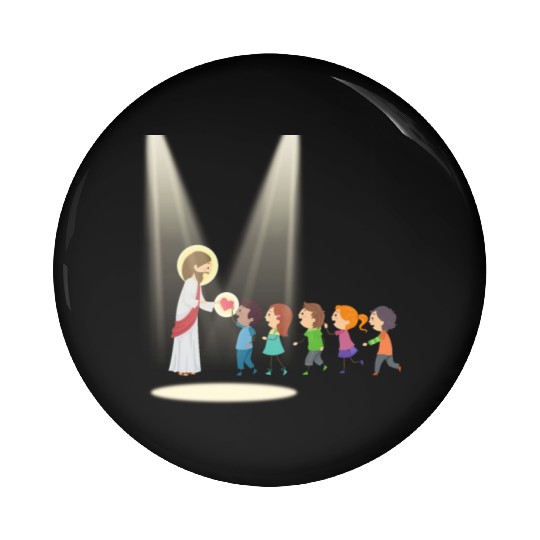 sacred heart of jesus Pin Buttons