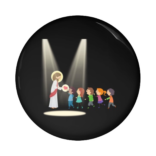 sacred heart of jesus Pin Buttons