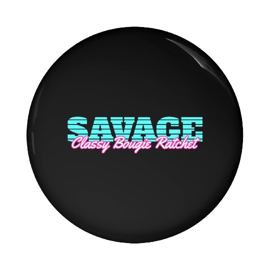 Savage Classy Bougie Ratchet Pin Buttons