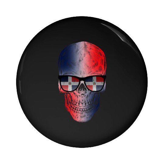Dominican Republic Pin Buttons