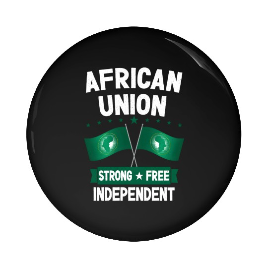 African Union Pin Buttons