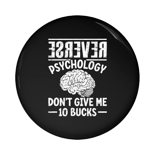 Psych Psychologist Pin Buttons