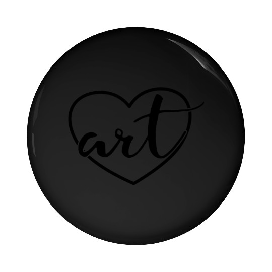 Art Heart Back To School Painting Art Teacher Pin Buttons
