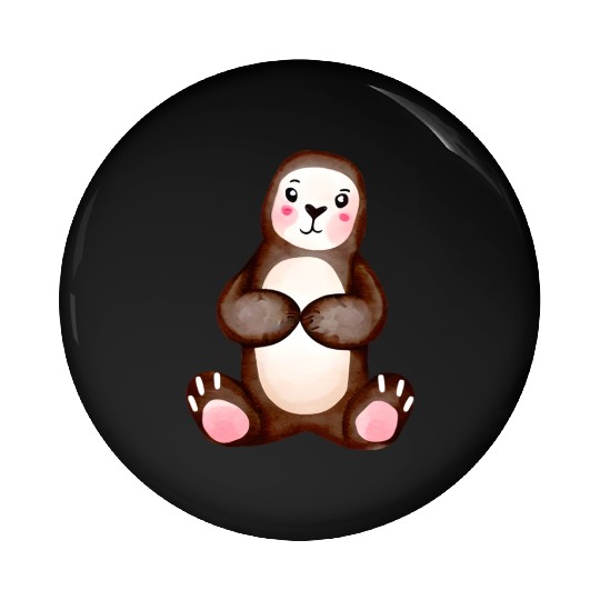 Cute Sloth Pin Buttons