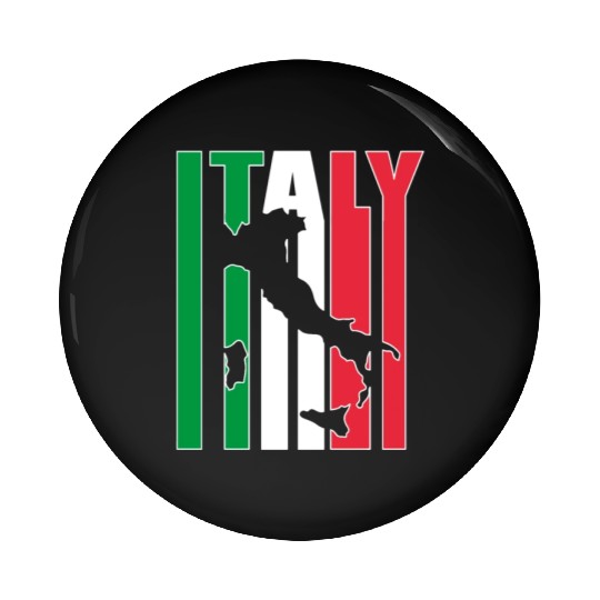 Italy Vintage Countries Italian Culture Flag Pin Buttons