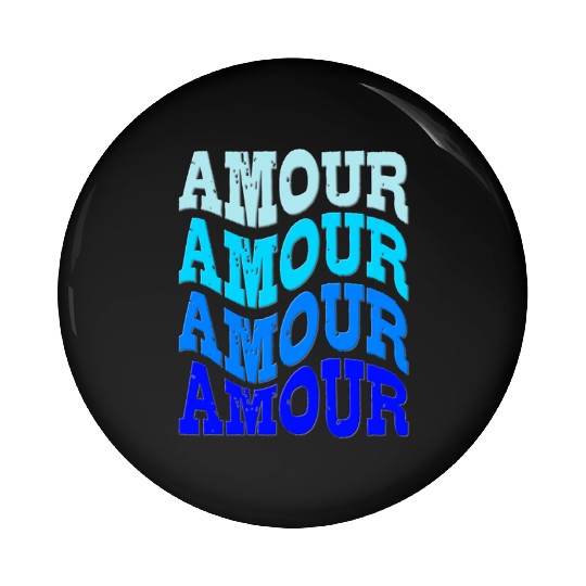 AMOUR-valentine Pin Buttons