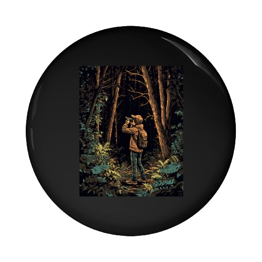 Photography Forest Nature Photographer Camera Pin Buttons