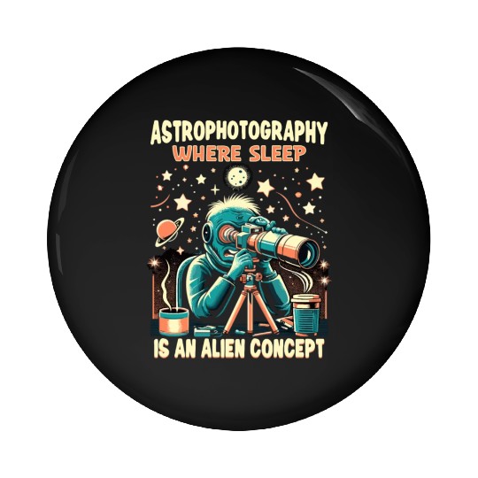 Astrophotography Astronomy Space Camera Star Watch Pin Buttons