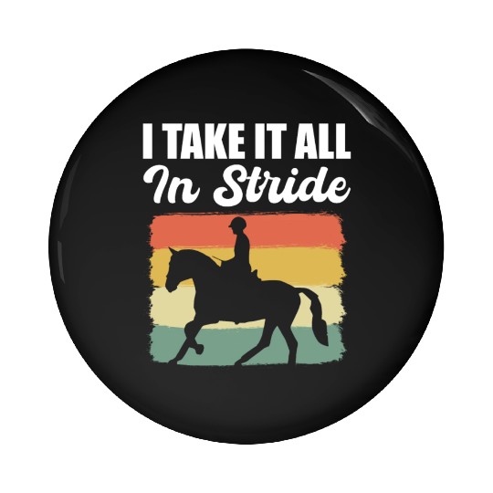 Horse Racing Equestrian Pin Buttons