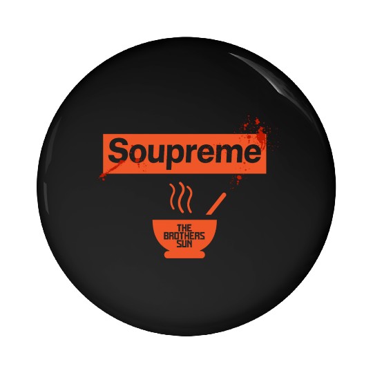 Soupreme The Brothers Sun Pin Buttons