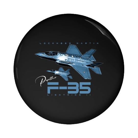 Lockheed Martin F-35 Lightning II Pin Buttons