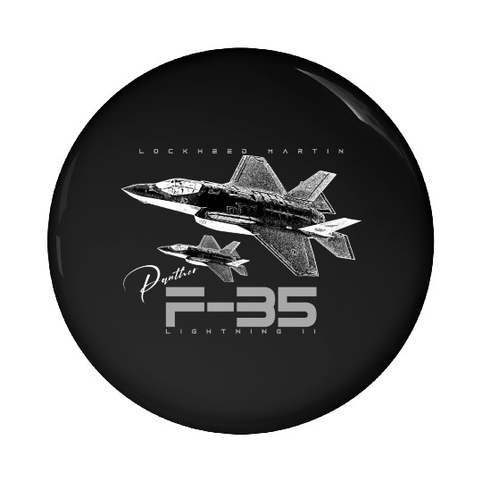 Lockheed Martin F-35 Lightning II Pin Buttons