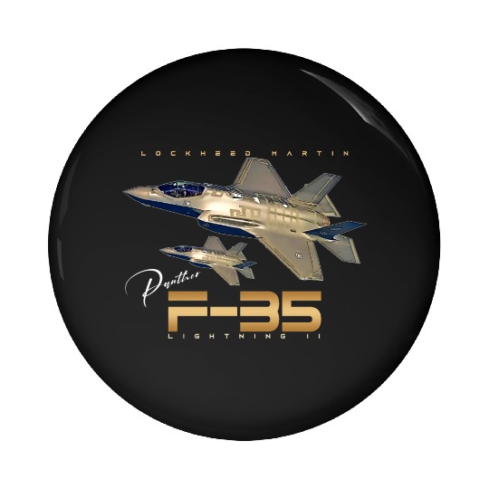 Lockheed Martin F-35 Lightning II Pin Buttons