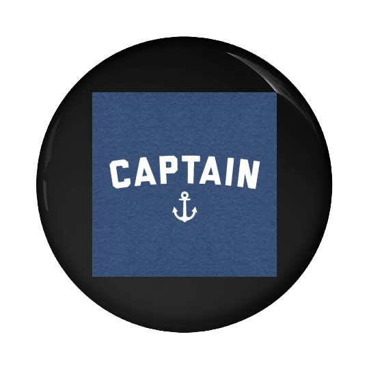 Captain Nautical Ocean Sailing Boat Funny Quote Pin Buttons