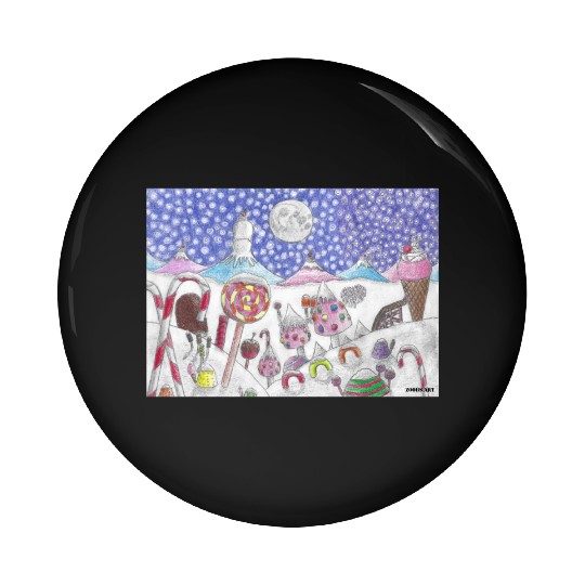 The Nutcracker Christmas Candy Land Pin Buttons