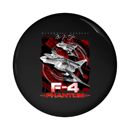 F-4 Phantom Us Air Force Fighter jet Pin Buttons