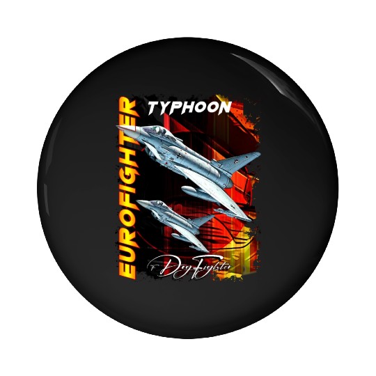 Eurofighter Typhoonn Multirole fighter Jet Pin Buttons