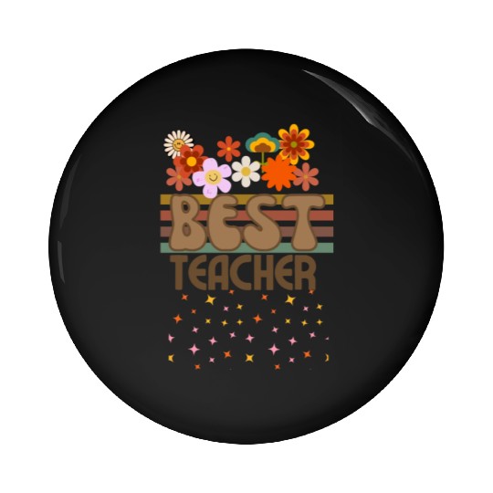 Best Teacher Pin Buttons