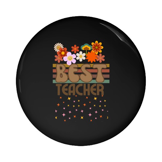 Best Teacher Pin Buttons