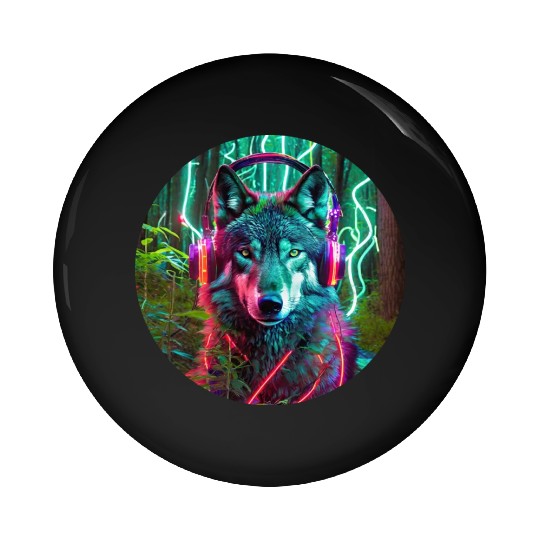 Electric Wilderness Glow 1 Pin Buttons