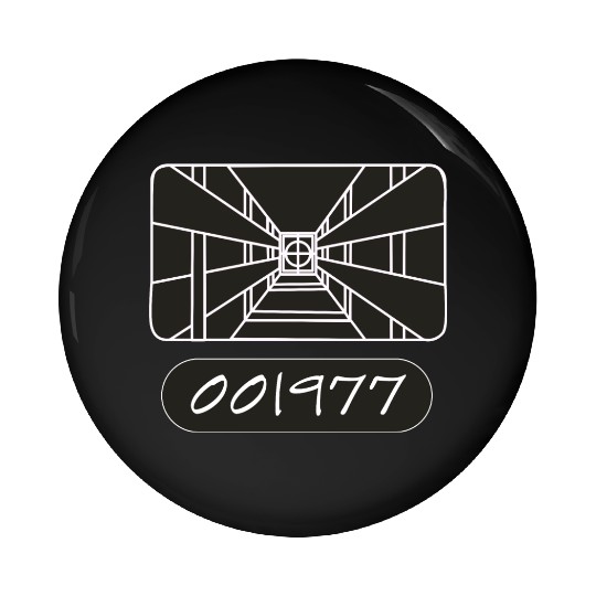 Stay On Target - 1977 Classic Pin Buttons