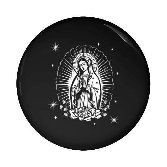 Virgen de guadalupe Pin Buttons