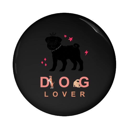 German Shepherd Dog Lover Pin Buttons