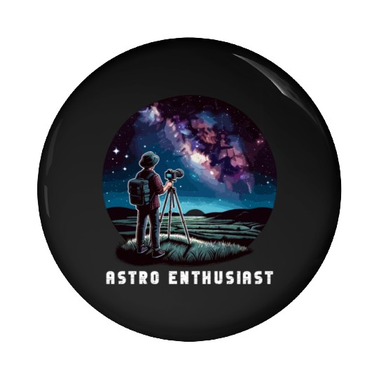 Astrophotography Astronomy Space Camera Star Watch Pin Buttons