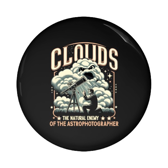 Astrophotography Astronomy Space Camera Star Watch Pin Buttons