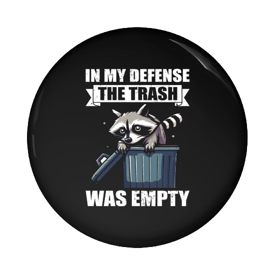 Funny Raccoons Trash Panda Racoon Lovers Pin Buttons
