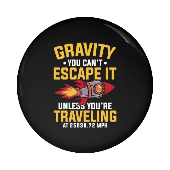 Space Engineer Rocket Scientist Aviation Pin Buttons