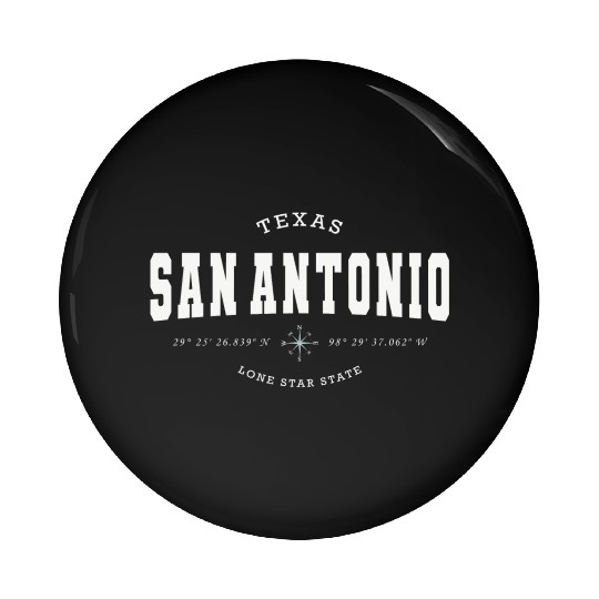 San Antonio (TX) USA Pin Buttons