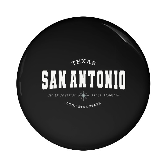 San Antonio (TX) USA Pin Buttons