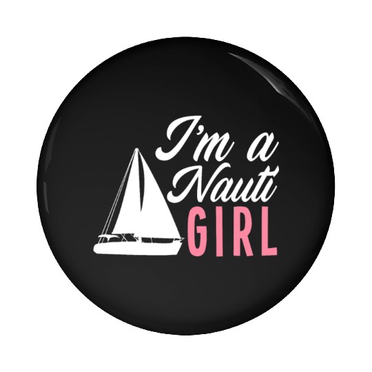 Wordplay Sailor Girl Sailor Sailing Pin Buttons
