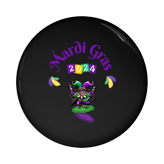 Mardi gras Funny Nola New orleans Louisiana Pin Buttons